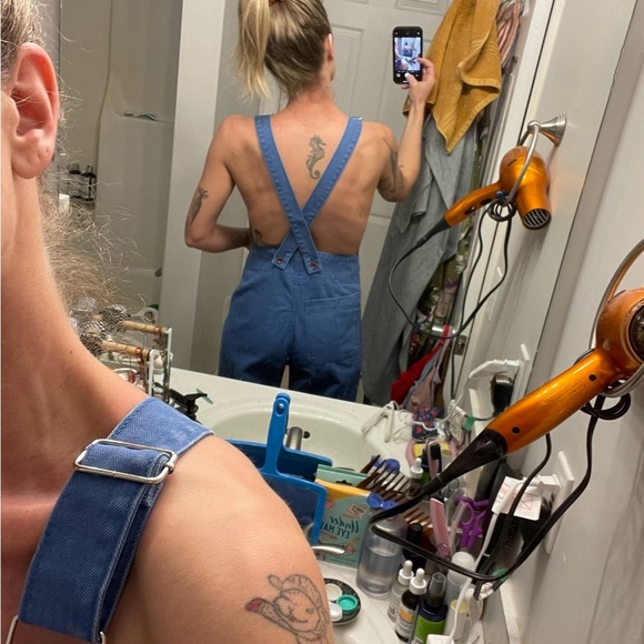 Caron Callahan Althea Overalls Flight Blue xs - Picture 5 of 5